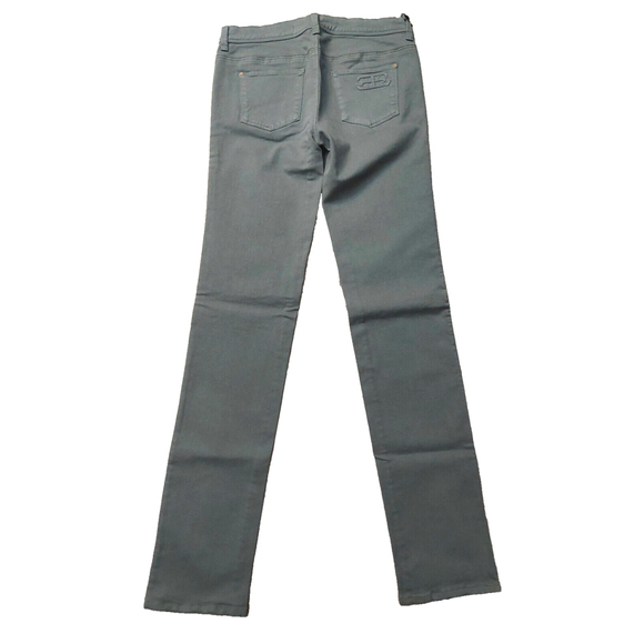 Ermanno Scervino Blue Gray Slim Straight Leg Denim Jeans Pants Sz 28 NWT - Picture 5 of 16